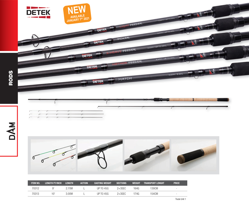 Новая серия удилищ DETEK!
